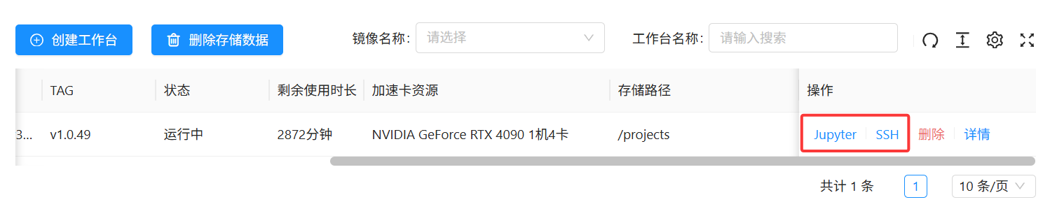 Jupyter 和 SSH 入口