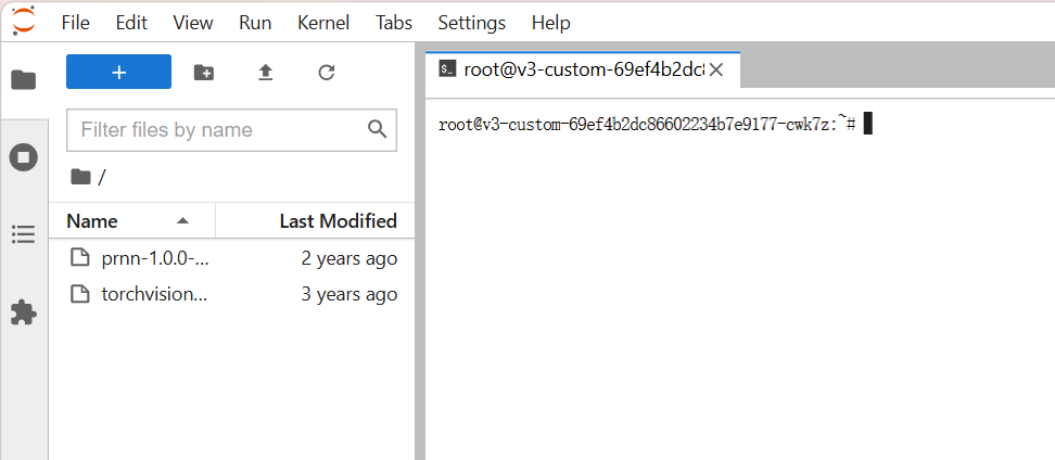 Jupyter 数据盘软链接示例